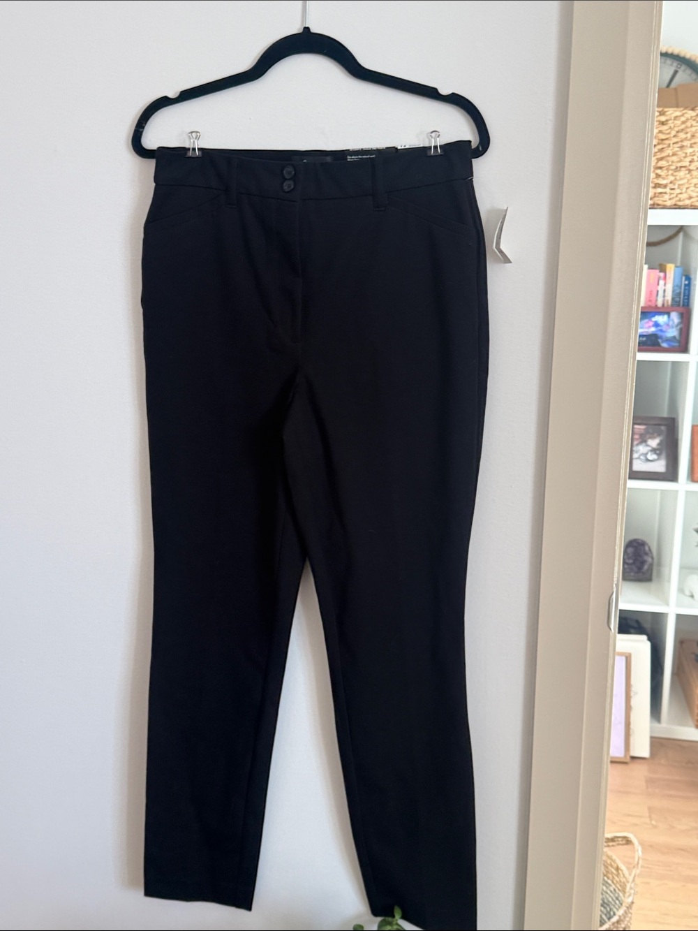 NWT “The Curvy” Reitman’s Classic Black Women's Dress Pants